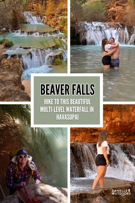 beaver falls hike review Havasupai Arizona, Beaver Tails, Beaver Falls, Tree Tunnel, Superstition Mountains, Living In Arizona, Arizona Travel, Fall Hiking, The Grand Canyon