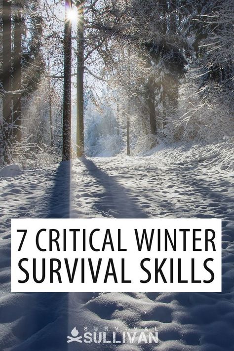 Winter Survival Shelter, Prepardness Ideas, Winter Prepping, Winter Poses, Survival Prepping Diy, Emergency Planning, Smash Glass, Water Survival, Bushcraft Shelter