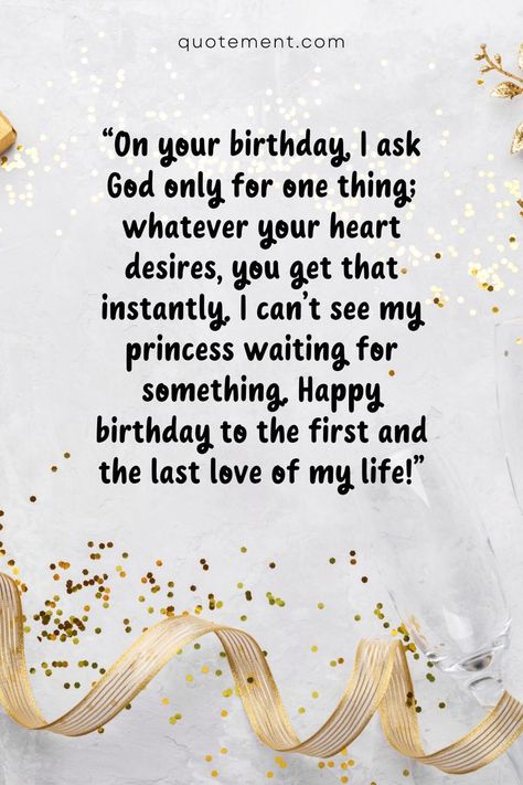 To save you from the hassle of searching for the perfect happy birthday wish for that sweet lady of yours, I collected here the best birthday wishes for girlfriend the internet has to offer! These wishes are the most emotional love messages that will melt your girl’s heart. Scroll down to explore them! The Best Birthday Wishes, Happy Bday Wishes, Birthday Quotes For Girlfriend, Birthday Wishes For Girlfriend, Message For Girlfriend, Birthday Wishes Messages, Birthday Wishes For Myself, Best Birthday Wishes, Birthday Wish