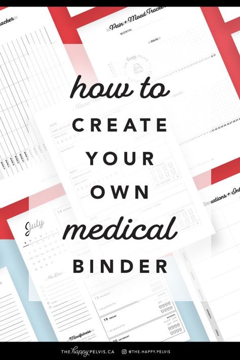 Medical Printables, Medical Binder Printables, Binder Printables Free, Medical Binder, Emergency Binder, Symptom Tracker, Medical Journals, Binder Organization, Doctor Appointment