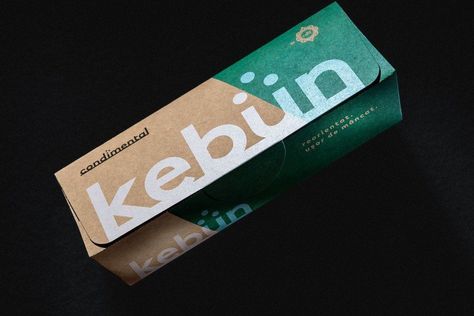 The Typography On Kebun's Packaging is Sure To Draw The Consumer In | Dieline Quick Service Restaurant, Bucharest Romania, Branding Mood Board, Packing Design, Luxury Packaging, Homemade Sauce, Creativity And Innovation, Manado, Package Design