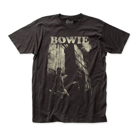 Against The Wall T-Shirt | David Bowie Official Store David Bowie Guitar, Png Clothes, New Rock, Swaggy Outfits, Band Shirts, Dream Clothes, David Bowie, Grunge Outfits, Look Cool