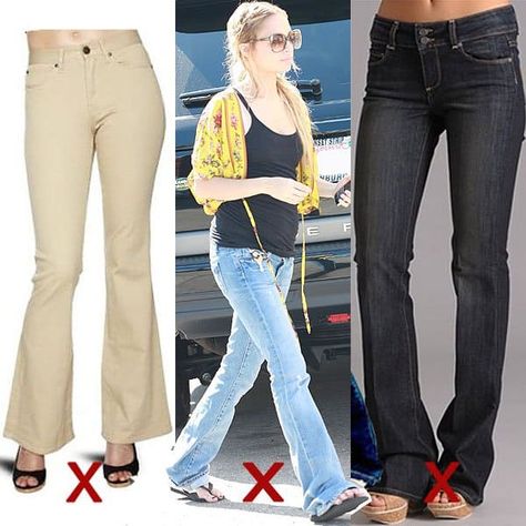 A Guide to Wearing Jeans for Petites – 5 Styling Dos and Don’ts Bootcut Jeans Outfit Summer, Boot Cut Pants Outfit, Jeans Too Long, Bootleg Jeans Outfit, Outfit For Short Women, Best Jeans For Short Women, Pants For Short Women, Jeans For Short, Style For Short Women