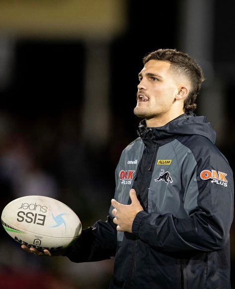 Rugby Mullet, Rugby Hairstyles, Australian Mullet, Nathan Cleary, Crew Cut Hair, Rugby Boys, Rugby Men, Hair Tattoos, Crew Cuts