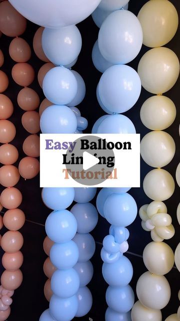 House of Party on Instagram: "🎈 Balloon DIY Time! 🎈   Want to create stunning linking balloons? Just follow these easy steps: 1️⃣ Inflate two balloons and tie them together. 2️⃣ Trim the balloon necks for a neat look. 3️⃣ Use glue dots to securely link the balloons together. Keep linking until you’ve got a chain as long as you need!  #balloontutorial #linkingballoons #howto #howtoballoons #balloons #balloondecoration #balloontipsandtricks #houseofpartyco" How To Link Balloons Together, Long Balloons Decoration, Link Balloons Decoration, Chain Balloons, Linking Balloons, Balloon Tips, Link Balloons, Party Balloons Diy, Floating Balloons