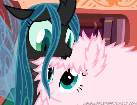 MLP:FIM Imageboard - Image #429629 - artist:mixermike622, oc, oc:fluffle puff, queen chrysalis, safe, tumblr:ask fluffle puff Fluffle Puff, Fluffy Puff, Mlp Memes, Queen Chrysalis, My Lil Pony, Princess Celestia, Emo Kid, Silly Things, My Little Pony Drawing