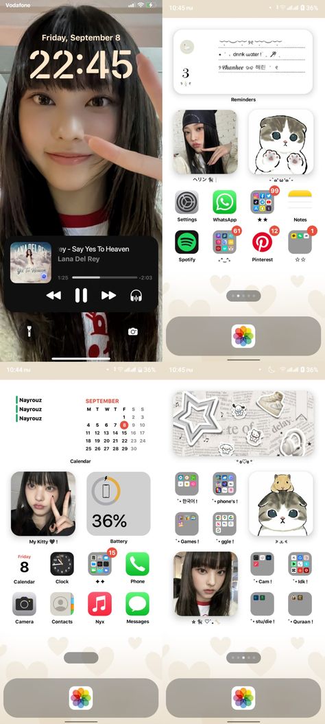 Haerin Homescreen Layout, Haerin Phone Layout, Phone Layout Ios 16, Newjeans Themed Phone, Newjeans Iphone Layout, Kpop Wallpaper Layout, New Jeans Iphone Layout, Newjeans Ios Layout, New Jeans Phone Layout