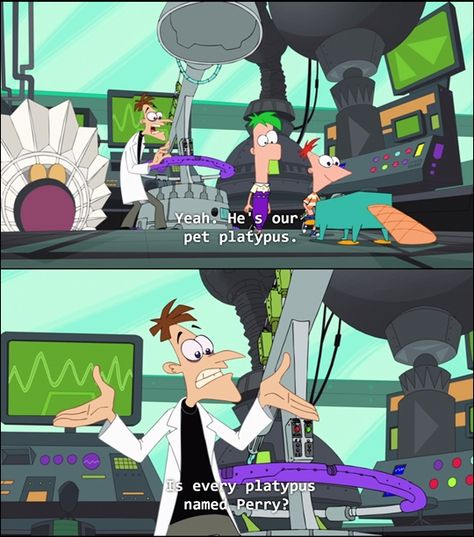 Phineas And Ferb Mission Marvel, Phineas And Ferb Funny, Phineas And Ferb Fanart, Phineas And Ferb Memes, Phineas And Isabella, Milo Murphy, Dishonor On Your Cow, Phineas Y Ferb, Perry The Platypus