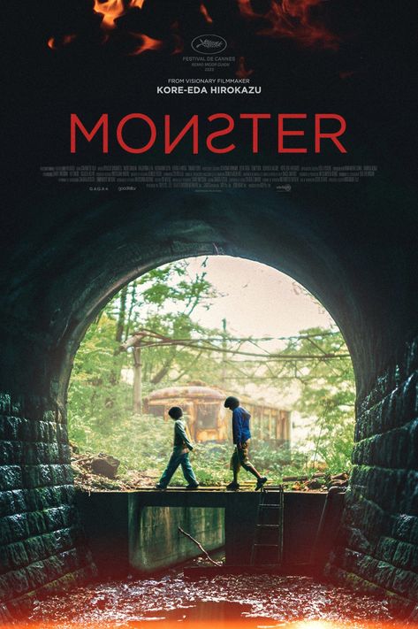 MONSTER (2023) poster design by Axel Almirón 2023 Poster Design, Hirokazu Koreeda, Tribute Poster, Monster Pictures, Photography Software, 2023 Poster, Film Poster Design, I Love Cinema, Movie Prints