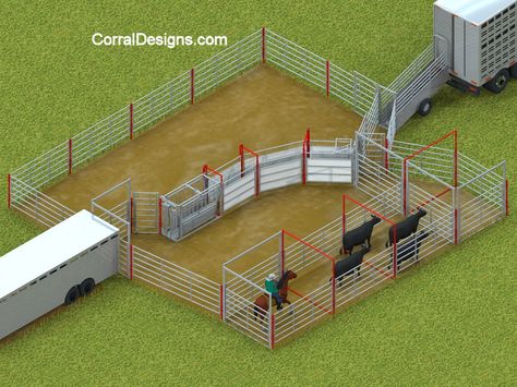 Corral Ideas Cattle, Cattle Corrals Design, Corral Ideas, Cattle Barn Designs, Cattle Facility, Toy Horse Stable, Cattle Corrals, Livestock Fence, Farm Toy Display