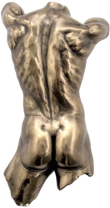 Male Nude Torso Hanging Wall Sculpture Art Available at AllSculptures.com Torso Man, Statue Ideas, Male Sculpture, Body Casting, Male Body Art, Recycled Art Projects, Canvas Art Projects, Male Torso, Pop Art Wallpaper