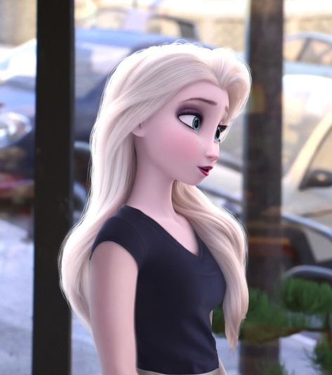 Frozen Images, Princess Anime, Elsa Pictures, Disney Princess Anime, Modern Disney Characters, Disney Frozen Elsa Art, Frozen Pictures, Disney Princess Makeover, Disney Princess Elsa