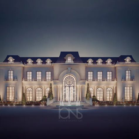 Luxurious Home Design Collection : Royal Palace in Neoclassic Architecture Style | IONS DESIGN | Archinect Neoclassic Architecture, Modern Palace, Reading Room Design, Mansion Interior Design, Victorian Conservatory, French Buildings, American Mansions, Ions Design, Classic House Design