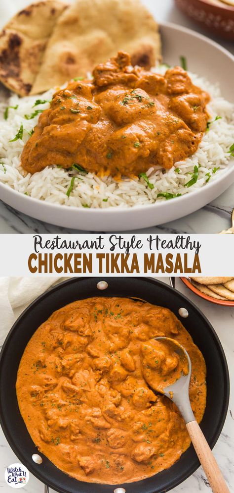 Tikka Masala Sauce, Chicken Tikka Masala Recipes, Masala Sauce, Tikka Masala Recipe, Healthy Restaurant, Chicken Masala, Chicken Tikka Masala, Masala Recipe, Curry Chicken Recipes