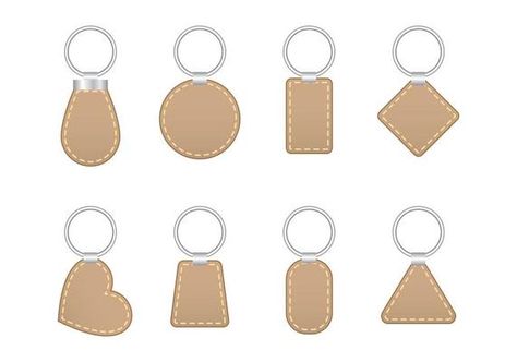 Leather Keychains Vectors - Download Free Vectors, Clipart Graphics & Vector Art Leather Keychains, Leather Key Holder, Key Pouch, Photo Editing Techniques, Leather Keyring, Holder Design, Free Vectors, Stitching Leather, Leather Key