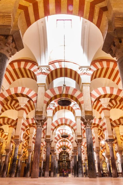 Cordoba Spain Aesthetic, Andalucia Aesthetic, Moorish Architecture, Moorish Design, Cordoba Spain, Famous Monuments, Andalucia Spain, Al Andalus, Islamic Architecture