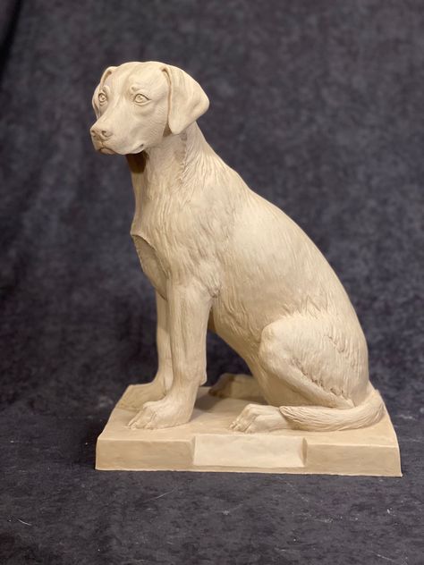 This clay is waiting for his/her owners, also waiting for the bronze process. Custom patina’s available, just provide detailed photos of your dog. Sculpted by Diana McClaran Dog Sculpture Clay, Bozeman Mt, Art Shows, Sorry For Your Loss, Keramik Design, Dog Sculpture, Dog Statue, Pet Urns, Detailed Photos