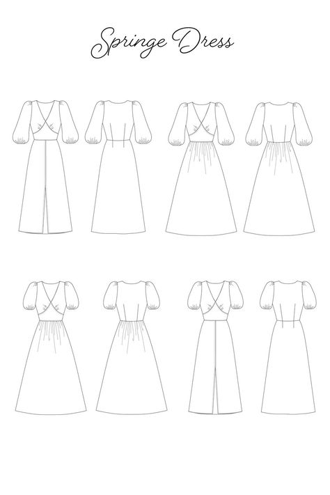 Flared Midi Skirt, Midi Flare Skirt, Dress Making Patterns, Romantic Dress, Dress Sewing Pattern, Dress Sewing, Gathered Skirt, Pattern Download, Fashion Fabric