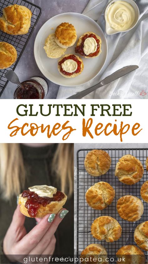 Gluten Free Scones Recipe, Dairy Free Scones, Easy Strawberry Jam, Gluten Free Scones, Fruit Scones, Scones Recipe, Baking Recipe, Better Late Than Never, Fodmap Recipes