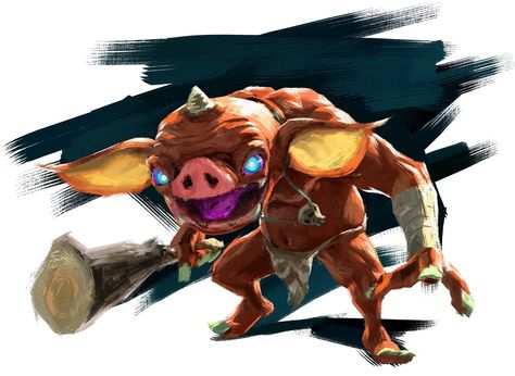 The Legend of Zelda: Breath of the Wild - Bokoblin Hyrule Warriors, Zelda Breath Of The Wild, Zelda Art, Legend Of Zelda Breath, Zelda Breath, Breath Of The Wild, The Legend Of Zelda, Super Smash Bros, Cultura Pop