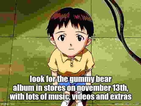 Gummy Bear Album November 13, Gummy Bear Album, Genesis Evangelion, November 13, Neon Genesis, Gummy Bear, Gummy Bears, Neon Genesis Evangelion, Music Videos