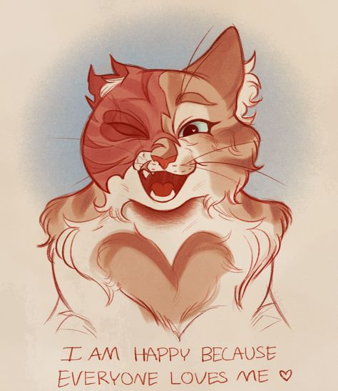 Cloudtail X Brightheart, Bright Heart Warrior Cats, Queer Pride Flag, Warrior Cats Books, Louis Wain, Warrior Cats Fan Art, Warrior Cat Drawings, Love Warriors, Warrior Cat Oc