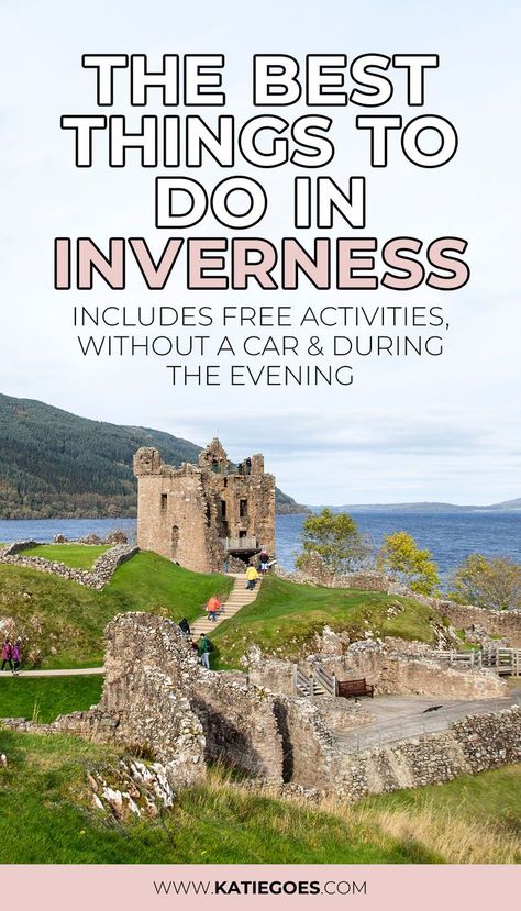 The Best Things To Do In Inverness (Includes Free Activities, Without A Car & During The Evening) What To Do In Inverness Scotland, Scotland Things To Do, Inverness Scotland Things To Do, Scottish Vacation, Scotland Inverness, Things To Do In Scotland, Visiting Ireland, British Isles Cruise, Inverness Castle