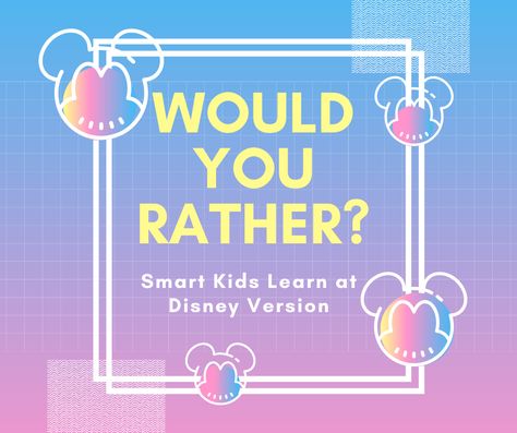 A FREE PRINTABLE Disney Would You Rather game to practice opinion and argumentative writing skills! Disney Would You Rather, Would You Rather Game, Disney Countdown, Argumentative Writing, Disney Version, Disney Printables, Smart Kids, Disney Stuff, Would You Rather