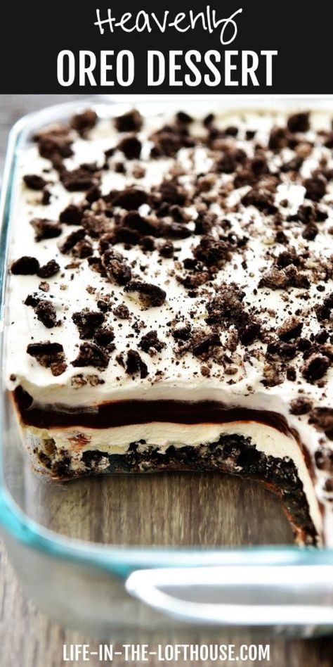 Oreo Desserts, Oreo Dessert Recipes, Smores Dessert, Diy Dessert, Authentic Mexican Recipes, Dessert Oreo, Oreo Recipes, Layered Desserts, Oreo Dessert