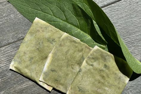 How to Make an Herbal Poultice with Comfrey – LearningHerbs Comfrey Salve, Bug Bites Remedies, Herbal Education, Herbal Remedies Recipes, Medicinal Herbs Garden, Muscle Cramps, Medical Herbs, Sick Remedies, Mountain Rose Herbs