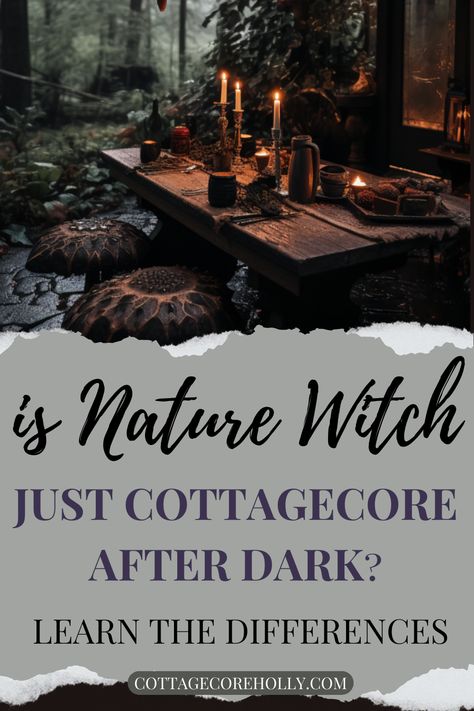 Two distinct yet intertwined styles that celebrate our connection to nature. While Cottage Core embraces a romanticized, bucolic lifestyle with vintage items, soft colors, and cozy interiors, Nature Witch aesthetic focuses on earthy elements, dried herbs, and spiritual symbols. Learn more about these captivating aesthetics and and how to incorporate them into your own life. 🍄🌼✨ #CottageCore #NatureWitch #Aesthetics