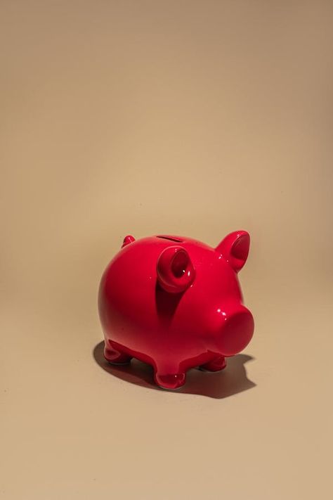 Piggy Bank Photos, Download The BEST Free Piggy Bank Stock Photos & HD Images Pink Piggy Bank, Financial Security, Photos Hd, Beige Background, Close Up Photos, Hd Images, Piggy Bank, Vibrant Red, Close Up