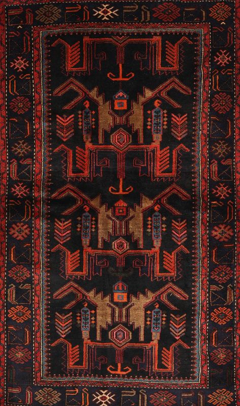 Bloomsbury Market Oh Black/Red/Beige Rug | Wayfair Animal Rug, Brown Color Palette, Traditional Area Rug, Slip And Fall, Brown Area Rugs, Traditional Rug, Washable Area Rugs, Traditional Area Rugs, Fabric Rug