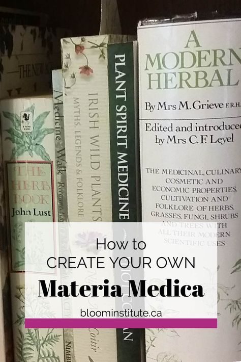 Get your plant knowledge organized! A materia medica is a herbalist's collection of notes about healing plants. Here are several methods to collect your herbal monographs for your own custom materia medica - on paper or digital. BONUS: Google Doc template of monograph headings. Herbalism Books, History Of Herbal Medicine, Herbal Medicine Books, Best Herbalism Books, Books On Herbalism, Herbal Education, Medicinal Herbs Garden, Herbal Tinctures, Healing Plants