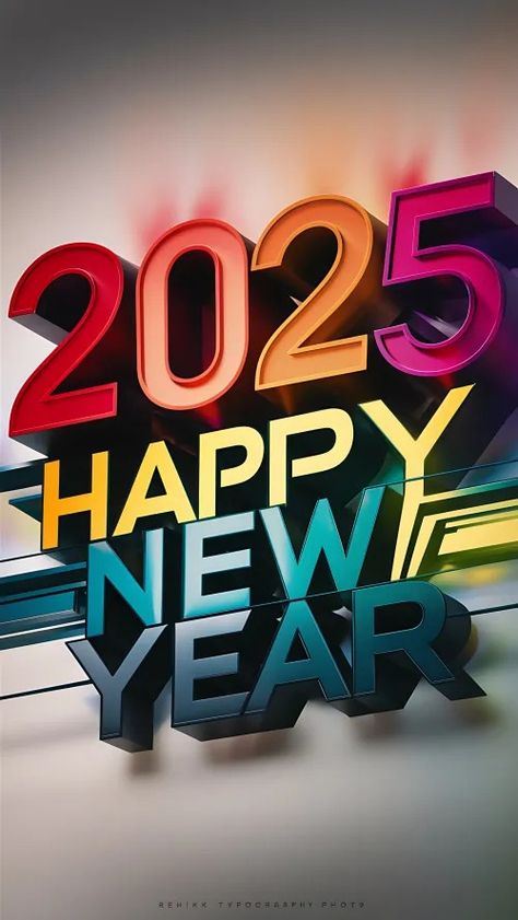 Free 2025 Happy New Year Stunning Image for a Joyful Start Happy New Year 2025 Images, 2025 New Year Design, New Year Post Design, Happy New Year 2025, 2025 Wallpaper, Romantic Msg, Happy New Year Logo, Happy New Year Sms, Hello New Year