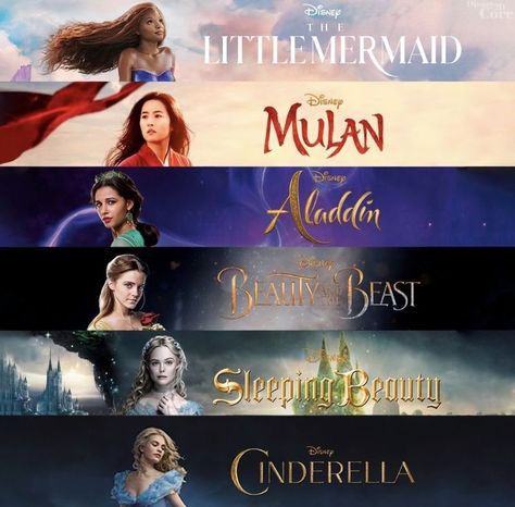 Real Disney Princesses, Mermaid Movies, Good Animated Movies, Animated Movie Posters, New Disney Movies, Disney Live Action Movies, Disney Movies To Watch, Disney Princesses And Princes, Disney Princess Movies