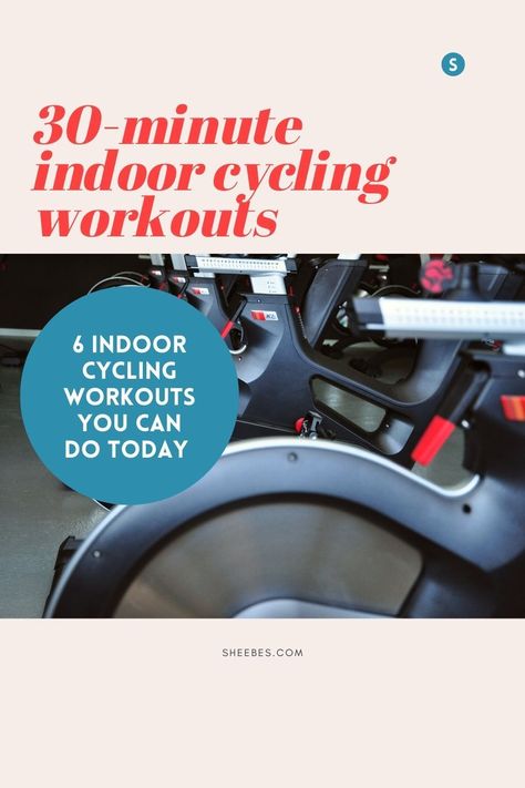 These 30-minute indoor cycling workouts are perfect when you're short on time. Indoor Cycling Workouts For Beginners, Indoor Cycle Routines, Cycling Training Plan, Bike Workout, Indoor Cycling Workouts, Cycle Training, Cycling Motivation, Cycling Tips, Indoor Cycling