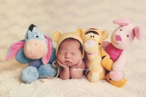 Pooh Nursery, Winnie The Pooh Nursery, Disney Baby Shower, Baby Room Themes, Newborn Baby Photoshoot, Pooh Baby, Foto Baby, Newborn Shoot, Nursery Baby Room