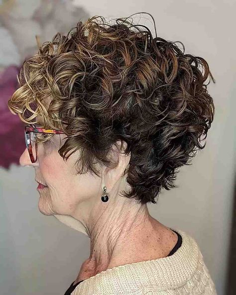 27 Incredibly Stylish Short, Curly Hairstyles for Older Women in 2023 Hair Cuts For Short Hair Women Curly, Older Curly Hair Over 50, Short Curly Hairstyle Women Over 50, Short Curly Hairstyles Fine Hair, Short Curly Haircuts Older Women, Short Permed Hairstyles Soft Curls Curly Bob, Short Hair Styles Easy Older Women Curly, Short Hairstyles For Curly Hair Over 50, Short Curly Hairstyles For Women Over 60