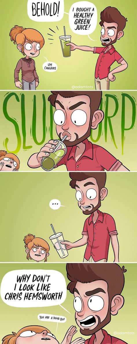 Adam Ellis Comics, Adam Ellis, Followers On Instagram, Funny New, Fun Comics, Cute Comics, Comic Artist, Bones Funny, Funny Laugh