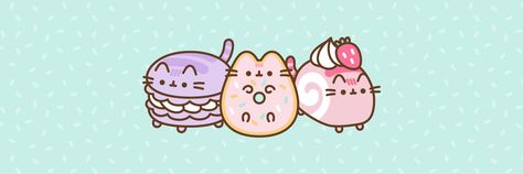 Pusheen Banner Discord, Pusheen Banner, Pusheen Wallpaper, Cute Pusheen, Nom Noms Toys, Wallpaper Iphone Roses, Baby Pokemon, Pusheen The Cat, Pusheen Cute