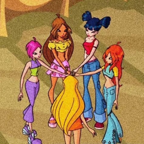 Girly Cartoons, Wind Club, Winx Club Aesthetic, Winx Aesthetic, 2000s Cartoons, Klub Winx, Las Winx, Bloom Winx Club, Club Aesthetic