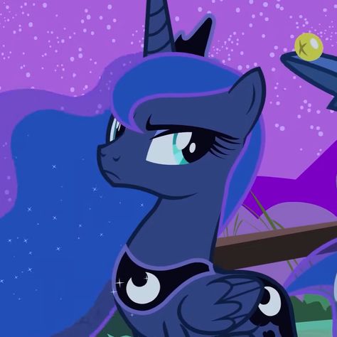 From My Little Pony: FiM S1E4 "Luna Eclipsed" tags: princess luna, my little pony, mlp icon pfp Celestia And Luna, My Little Pony Princess, Nightmare Moon, Princess Luna, My Little Pony Drawing, My Little Pony Characters, Pony Drawing, Mlp My Little Pony, Icon Pfp