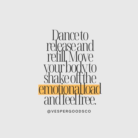 💮Dance to release and refill. 💃 Let the rhythm help you shake off the emotional load and rediscover your freedom. How do you use movement to heal and recharge? #mindfulmovement #dance #release #VesperGoodsCo #interiordesignstudio Somatic Dancing, Somatic Dance, Shake Off, Move Your Body, Shake It Off, Interior Design Studio, Dancing, Mindfulness, Healing