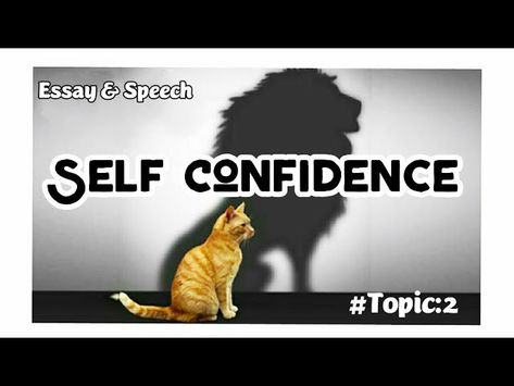 In this video we will go through short speech on the topic self Confidence. This will be really useful to many school going students. Short Speech For Students, English Speech, English Learning Spoken, Be Active, English Learning, Self Confidence, Learn English, Confidence, Quick Saves