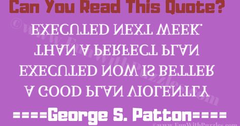 This is a very interesting picture #puzzle which will train your brain for better reading. In this picture puzzle your challenge is to read the given sentence in the puzzle image. The text of this sentence is turned upside down. Let us see if your brain can read this upside down text?  Can You Read This Sentence?  Answer of this "Can You Read This Sentence Puzzle" can be viewed by clicking on the answer button.  View Answer  The Answer is......  Answer of Picture Puzzle  Check Out Eye Test-What Sentence Quotes, Picture Puzzle, Fun Brain, Eye Test, Train Your Brain, Picture Puzzles, Brain Teasers, Reading Skills, Your Brain