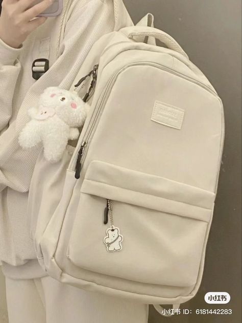 Mochila Kpop, Cute School Bags, Stylish School Bags, Cute Stationary School Supplies, Aesthetic Backpack, Backpack Outfit, Aesthetic Bags, Cute Wallets, School Accessories