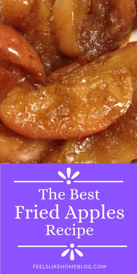 Crockpot Fried Apples, Skillet Fried Apples, Fried Apples Recipe Easy, Southern Fried Apples Recipe, Fried Apples Recipe, Cracker Barrel Copycat, Cracker Barrel Copycat Recipes, Cracker Barrel Fried Apples, Christmas Side