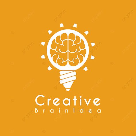 Vector Creative Idea Brain Pencil Lamp Pen Design Logo Template Lamp Logo, Logistics Logo, Innovative Logo, Brain Logo, Logo Instagram, Folder Design, Education Logo, Learning Graphic Design, Pen Design