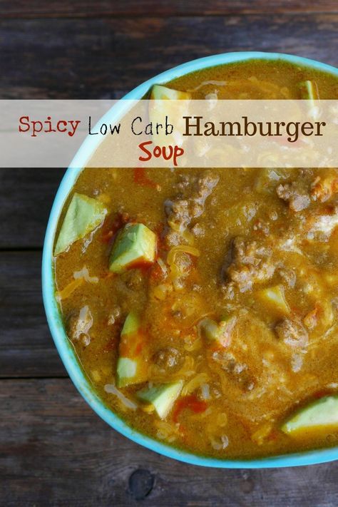 Low Carb Hamburger Soup, Paleo Foods, Hamburger Soup, Low Carb Diets, Low Carb Soup, Low Carb Diet Recipes, Keto Lifestyle, Keto Foods, Minced Meat